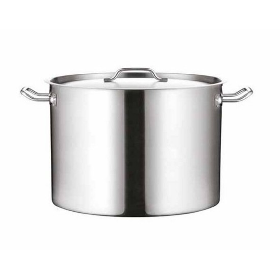 Χύτρα με καπάκι ανοξείδωτη 201 1mm 45x28εκ. 44L