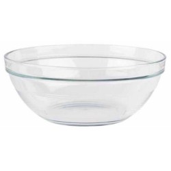 Σαλατιέρα γυάλινη στοιβαζόμενη στρόγγυλη 26x10,5εκ. LYS