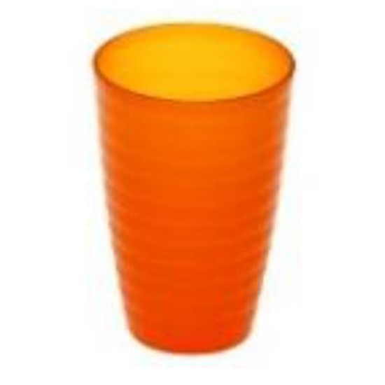 Ποτήρι πλαστικό καφέ PP 8,5x10εκ. 480ml