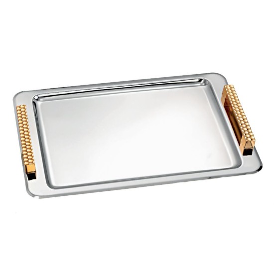 Δίσκος σερβιρίσματος ανοξείδωτος 18/10 46x30εκ.