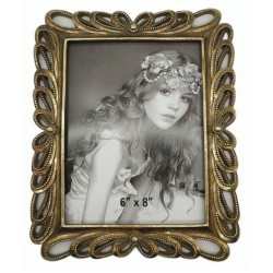 Κορνίζα polyresin χρυσή 15x20εκ.