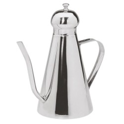 Δοχείο λαδιού ανοξείδωτο με στόμιο 1L