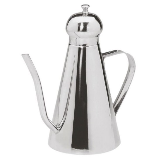 Δοχείο λαδιού ανοξείδωτο με στόμιο 1L