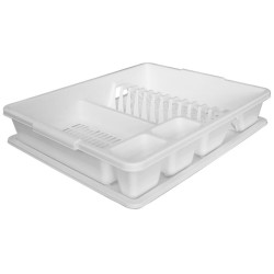 Πιατοθήκη με δίσκο πλαστική 46,5x38,5x9εκ.