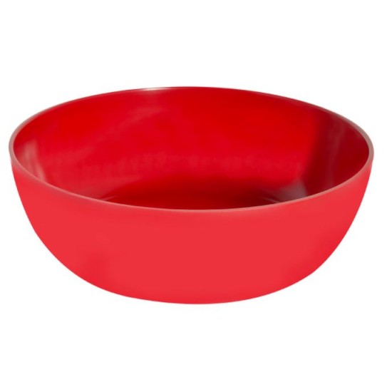 Σαλατιέρα μελαμίνης κόκκινη 23x7εκ. Family
