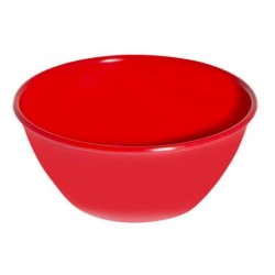 Μπωλ δημητριακών μελαμίνης κόκκινο 14x6εκ. Family