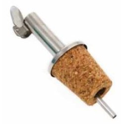 Κεραστήρι ροής φελλό με ανοξείδωτο καπάκι