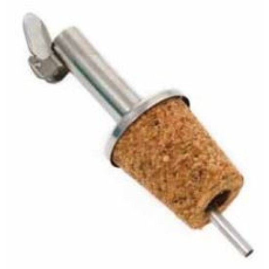 Κεραστήρι ροής φελλό με ανοξείδωτο καπάκι