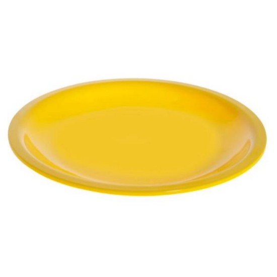 Πιάτο φρούτου μελαμίνης κίτρινο 18,5εκ. Family