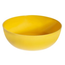 Σαλατιέρα μελαμίνης κίτρινη 23x7εκ. Family