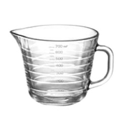 Κανάτα-μεζούρα γυάλινη πυρίμαχη 700ml ALORNO 