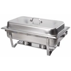 Μπεν μαρί ανοξείδωτο GN1/1 με στήριγμα για το καπάκι