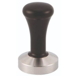 Tamper inox 18/10 με μαύρη λαβή 5,3x10,5εκ.