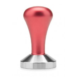 Tamper inox 18/10 κόκκινη λαβή 5,8x10,5εκ.