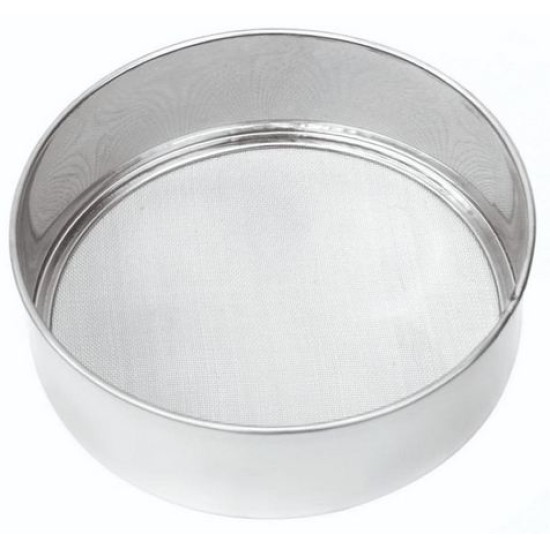 Κόσκινο ανοξείδωτο 304 για άχνη/ζάχαρη 30x7εκ.