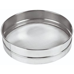 Κόσκινο ανοξείδωτο 304 για αλεύρι 30x7εκ.