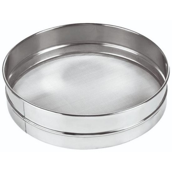 Κόσκινο ανοξείδωτο 304 για αλεύρι 30x7εκ.