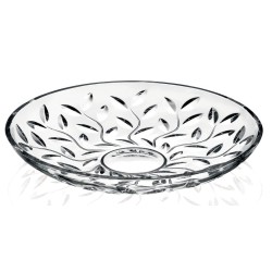 Πιατέλα κρυστάλλινη στρόγγυλη 33x6,3εκ. LAURUS