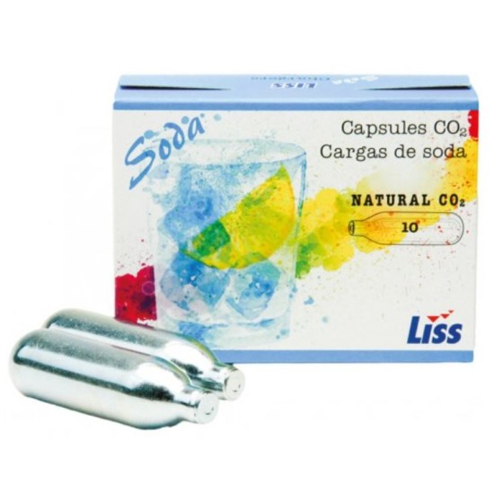 Σετ 10 αμπούλες για σιφόν σόδας