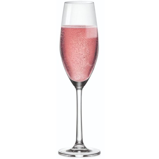 Σετ 6 ποτήρια σαμπάνιας 21cl Sante