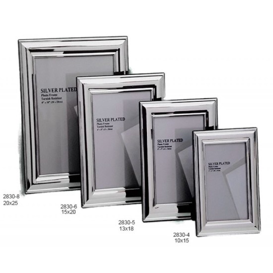 Κορνίζα μεταλλική 13x18εκ.