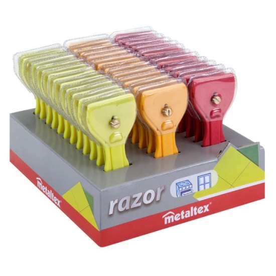 Ξύστης κεραμικών εστιών και τζαμιών πλαστικός Rasor