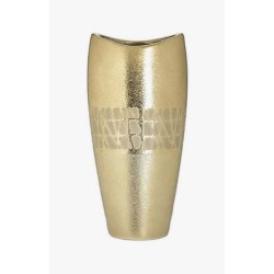 Ανθοδοχείο κεραμικό χρυσό 14x10x28εκ.