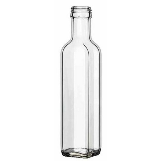 Μπουκάλι γυάλινο τετράγωνο Φ31,5χιλ. 100ml MARASCA