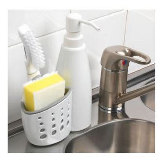 Θήκη υγρού σαπουνιού με θήκη για σφουγγάρι και βουρτσάκι πλαστική