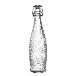 Μπουκάλι γυάλινο με κλείστρο 1L Diamond