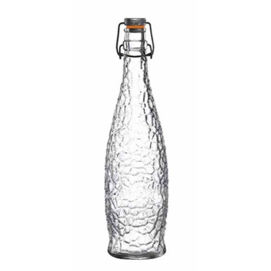 Μπουκάλι γυάλινο με κλείστρο 1L Diamond