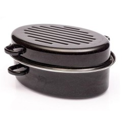 Γάστρα εμαγιέ τύπου αμερικής 42x34x19εκ.