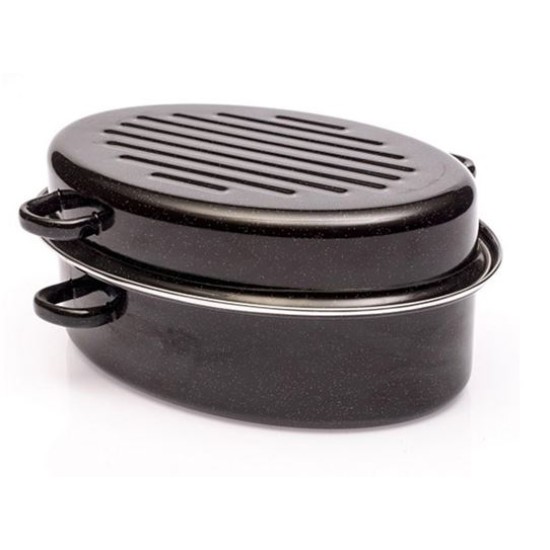 Γάστρα εμαγιέ τύπου αμερικής 42x34x19εκ.