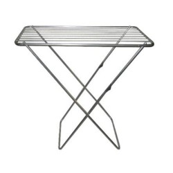 Απλώστρα επιδαπέδια αλουμινίου μονή με σχοινιά 10μ. 137x59,5x3εκ.