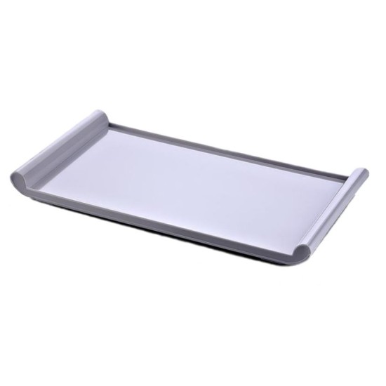 Δίσκος παρουσίασης μελαμίνης με χερούλια 34x20x2,7εκ.