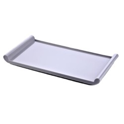 Δίσκος παρουσίασης μελαμίνης με χερούλια 36x16,5x2,6εκ.