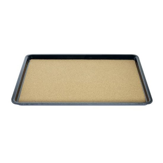 Δίσκος laminate μαύρος με φελλό 40,5x29,5εκ.