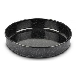 Ταψί εμαγιέ στρόγγυλο βαρύ 36x7εκ.