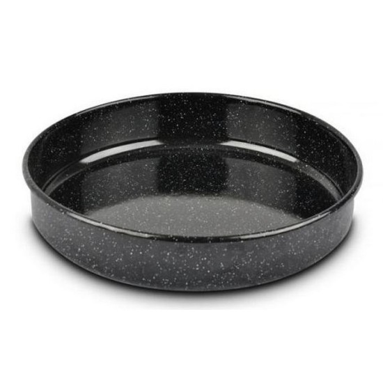 Ταψί εμαγιέ στρόγγυλο βαρύ 28x7εκ.