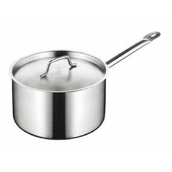 Γαλατιέρα ανοξείδωτη 201 0.8mm 16x9,5εκ. 1.8L