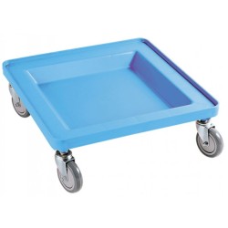 Καρότσι καλαθιών μπλε 54x54x18εκ.