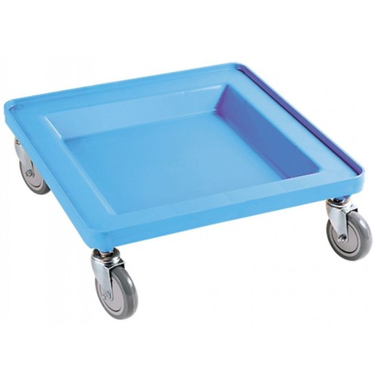 Καρότσι καλαθιών μπλε 54x54x18εκ.