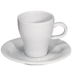 Φλυτζάνι εσπρέσσο πορσελάνινο λευκό 68ml md420