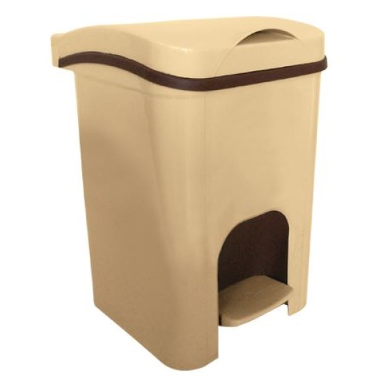 Πεντάλ τουαλέτας πλαστικό τετράγωνο 10L ET PLAST