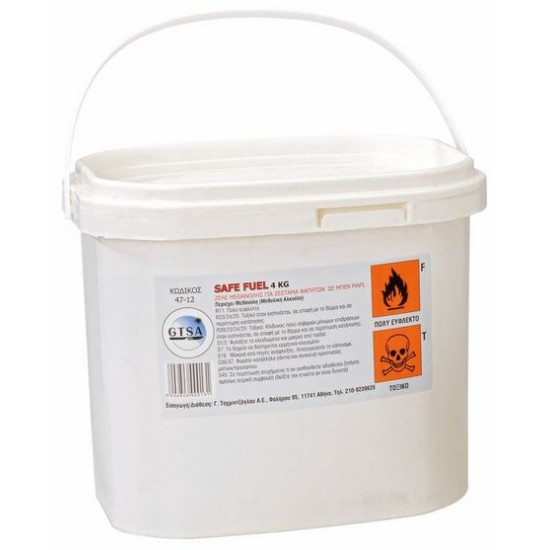 Στερεοποιημένη μεθανόλη για χρήση σε μπεν μαρί 4kg(5L)