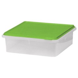 Φαγητοδοχείο τετράγωνο πλαστικό φέτας 29x29x15,5εκ. 10L ET PLAST