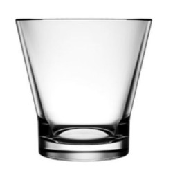 Σετ 3 ποτήρια καφέ κωνικό 250ml Ruby