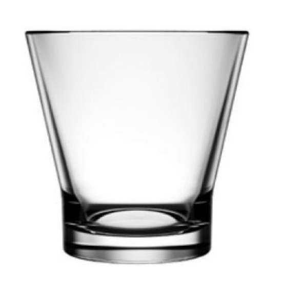 Σετ 3 ποτήρια καφέ κωνικό 250ml Ruby