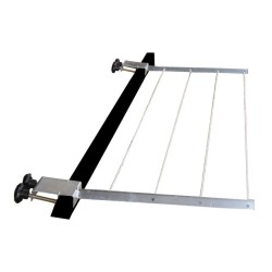 Απλώστρα μπαλκονιού μεταλλική βιδωτή για τετράγωνες κουπαστές