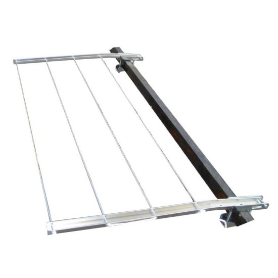 Απλώστρα μπαλκονιού μεταλλική βιδωτή σπαστή